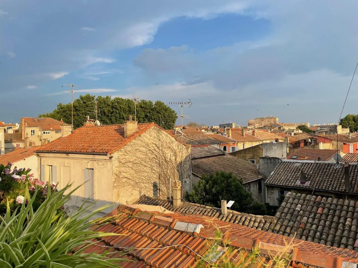 L'Atypique - T3 Grande Terrasse, Bbq Vue Et Cheminee Apartment Avignon